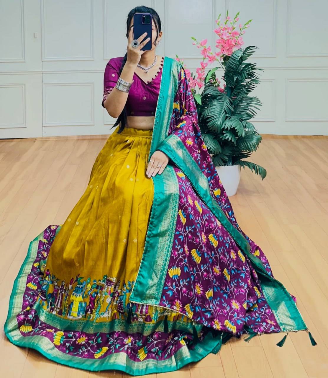  Artiriddhs Dola silk vol 45 Latest lehenga choli designs in Delhi